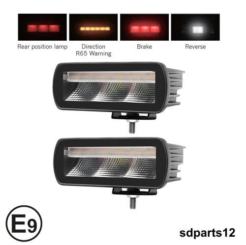 Led heckleuchte 12v 24v - 2x,
