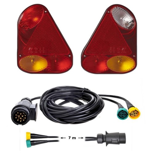 Rückleuchten set anhänger - set, 13