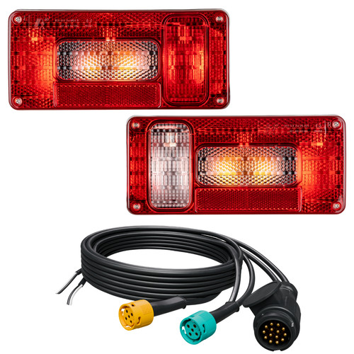 Rückleuchten anhänger set - set, 13