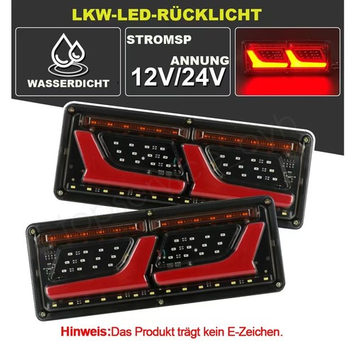 Led 12v rücklicht - 2x,