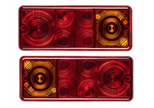 2 x Dreikammerleuchte DDR