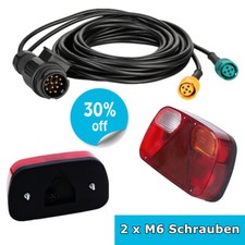 2x Anhänger Beleuchtungs-Set