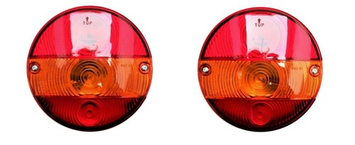 Rund rückleuchte mit - 2x,
