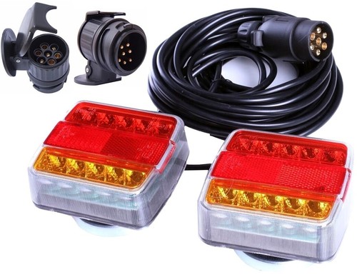 Led set 7 polig - +,