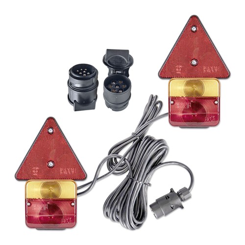 Rückleuchten set 12v magnet - rückleuchten,