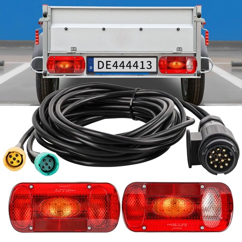 Rückleuchten set polig 5m - 13,